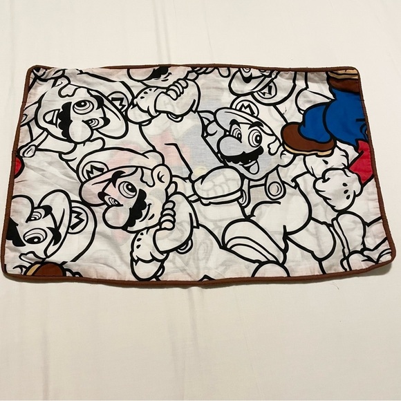 Lot of 2 Super Mario Character Pillowcases - Picture 3 of 16